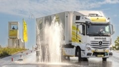 Übung macht den Meister: Besonders das Interesse an Lkw-Kursen für Berufsfahrer nahm in den vergangenen Jahren enorm zu. (Bild: ÖAMTC Fahrtechnik/Houdek, ÖAMTC Fahrtechnik/Houdek)