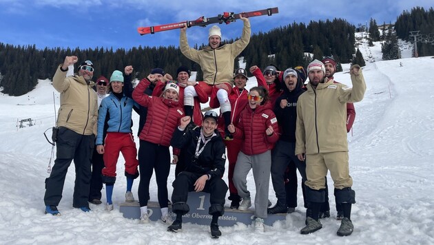 Nicolas Lussnig sorgte am Sonntag für den ersten Podestplat der ÖSV-Skicrosser in dieser Europacupsaison. (Bild: Marcus Planck)