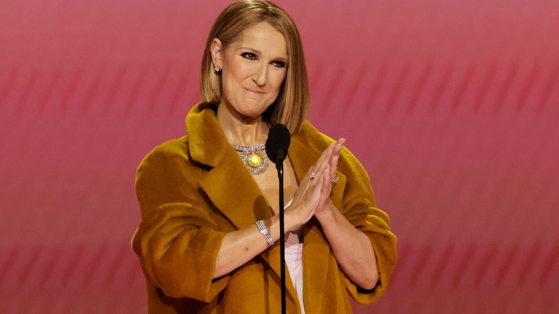Since she made her diagnosis public, public appearances by the singer have become a rarity. In February, however, Dion caused a surprise with her presence at the Grammy Awards. (Bild: APA/Getty Images via AFP/GETTY IMAGES/KEVIN WINTER)