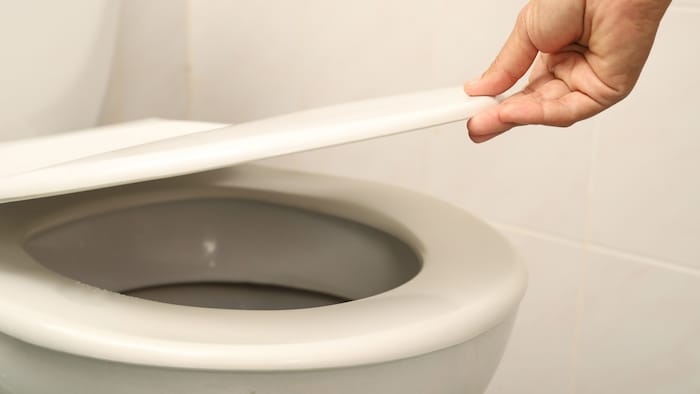 Curious! Lara Vadlau receives a luxury toilet from Geberit for her gold medal.