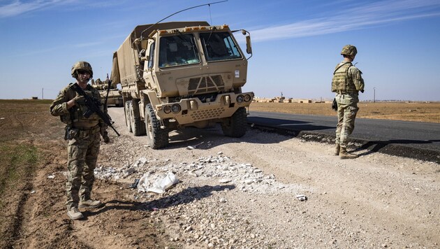 Wojska amerykańskie w Syrii (zdjęcie archiwalne) (Bild: AFP)