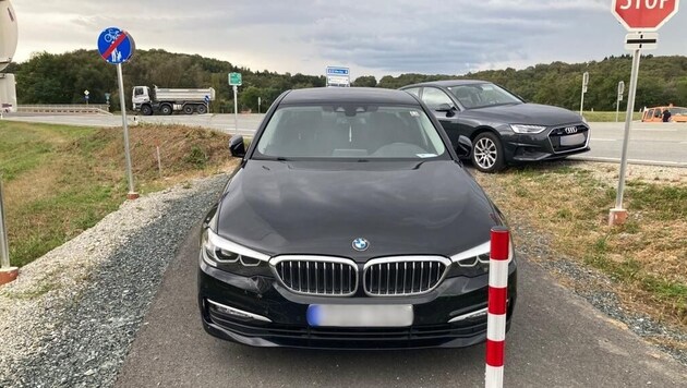 Ten pojazd należący do grupy przemytniczej również został zajęty przez policję. (Bild: LPD Steiermark)