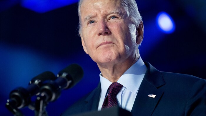 Joe Biden will beim Thema Ukraine hart bleiben.