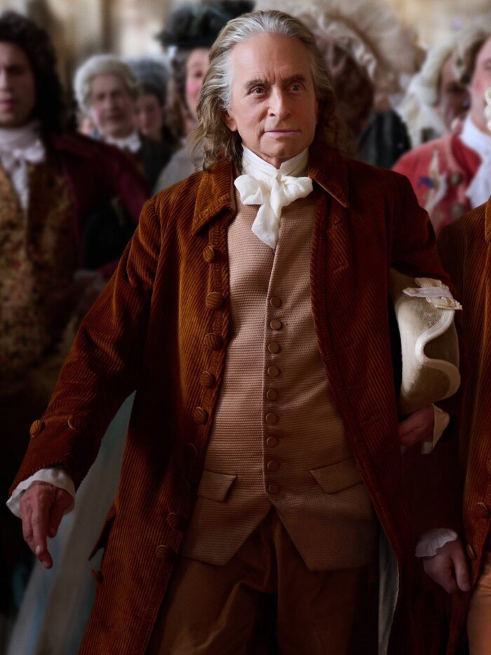 Michael Douglas als Benjamin Franklin