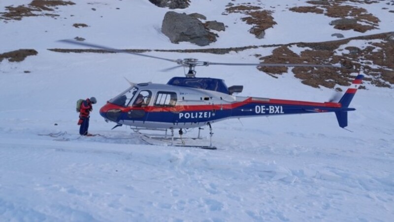 The injured were successfully rescued on Tuesday morning. (Bild: Polizei Kärnten)