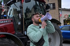 Auch Italiens Bauern hoffen, dass ihre Stimme erhört wird. Sie haben ähnliche Forderungen wie Landwirte in anderen europäischen Staaten, die ebenfalls revoltieren. (Bild: APA/AFP/Andreas SOLARO)