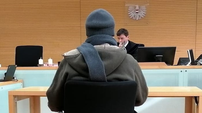 The Italian had to take his seat in court.