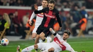 Bleibt Bayer Leverkusen auch gegen Stuttgart ungeschlagen? (Bild: Associated Press)