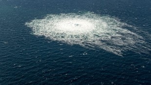 Tonnenweise sprudelte das Methan aus dem Meer.