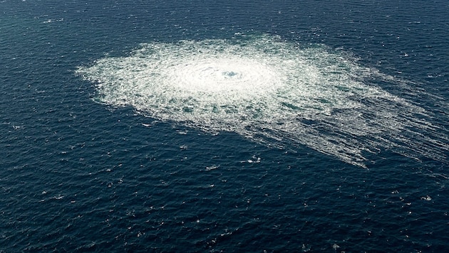 Tonnenweise sprudelte das Methan aus dem Meer.