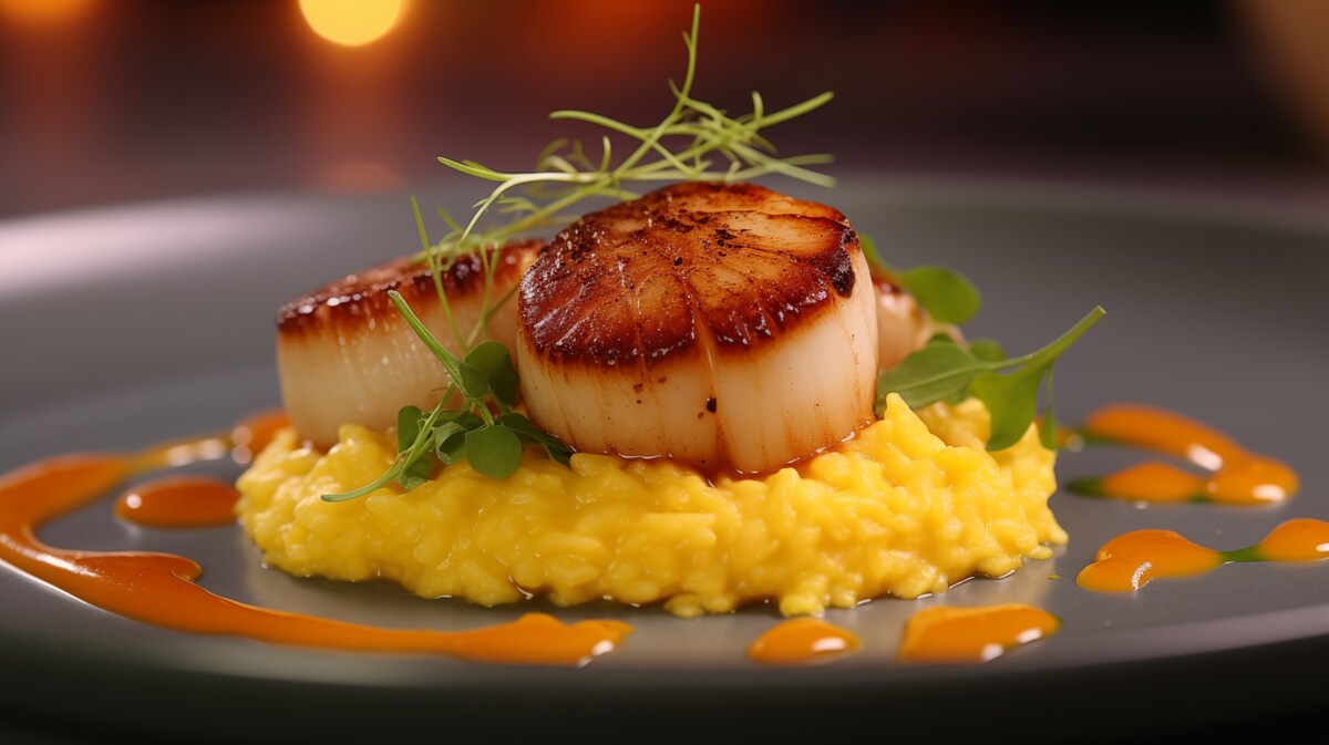 Rezepte für Verliebte - Jakobsmuscheln mit Safranrisotto | krone.at Rezepte für Verliebte - Jakobsmuscheln mit Safranrisotto | krone.at