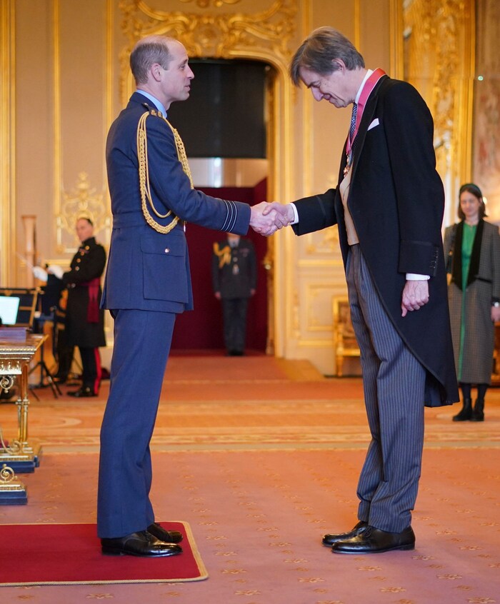 Prinz William machte am Mittwoch „Business as usual“.