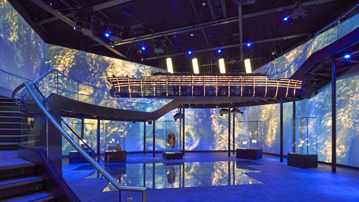 In der Nähe befindet sich das Trockendock, in dem die „Titanic“ gebaut wurde.