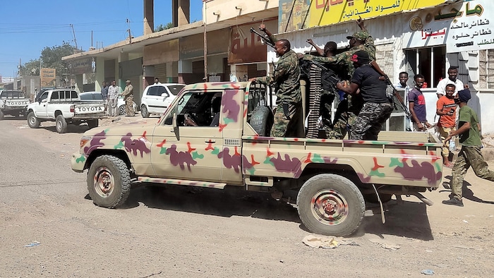 Sudanesische Soldaten