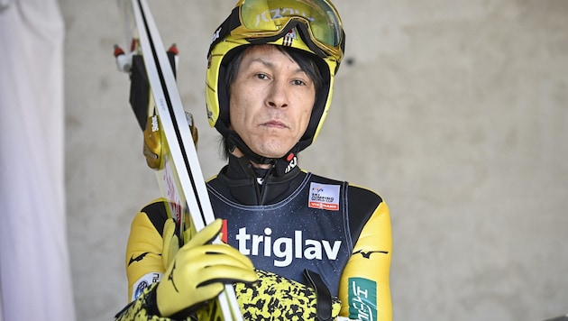 „Flugsaurier“ Noriaki Kasai feiert mit 51 Jahren ein Comeback im Skisprung-Weltcup. (Bild: AFP or licensors)