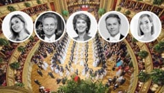 Am Donnerstag überträgt der ORF wieder ab 20.15 Uhr den Opernball. (Bild: Krone KREATIV, picturedesk.com/Starpix, ORF, Andreas Tischler)