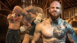 Aleksandar Mraovic aka „Austrian Bull“ ist bereit für den ultimativen Heufight.