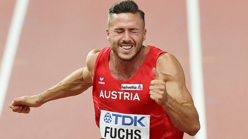 Markus Fuchs freut sich auf das Rennen gegen Yohan Blake. (Bild: GEPA)