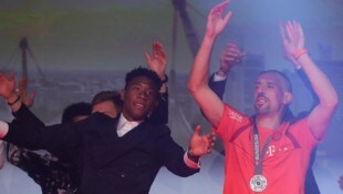 David Alaba und Franck Ribery (Bild: APA/FC Bayern München/Alexander Hassenstein/Bongarts)