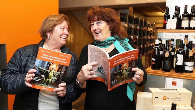 Die beiden Autorinnen Ingrid Schramm (re.) und Andrea Glatzer. (Bild: Judt Reinhard)