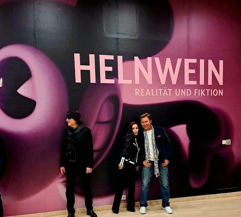 Albertina-Ausstellung: Presley und Jale schwelgten, Helnwein arrangierte alles. (Bild: Privat)