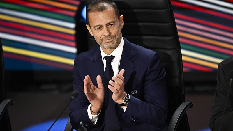 UEFA President Aleksander Ceferin (Bild: AFP)