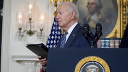 US-Präsident Joe Biden hat sich am Donnerstag über den Abschlussbericht in der Dokumentenaffäre empört. (Bild: AP)