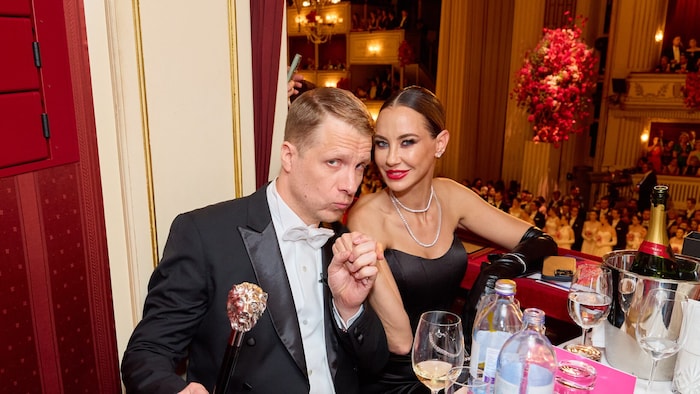 Oliver Pocher and his ex-wife Alessandra Meyer-Wölden attended the Opera Ball together this ...