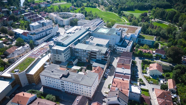 Patienten des Braunauer Spitals müssen dank des österreichweit ersten Navi-Systems nicht mehr herumirren (Bild: Scharinger Daniel)