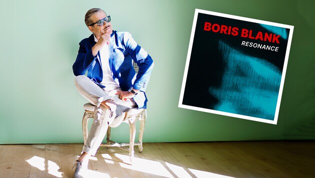 Solo darf es auch mal etwas verquerer sein: Yello-Hälfte Boris Blank mit seinem neuen Album „Resonance“. (Bild: Annick Ramp, Universal Music, Krone KREATIV)