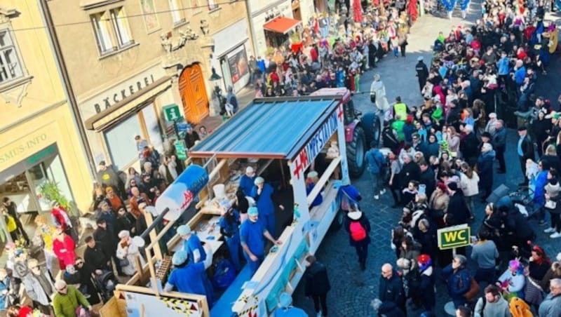 Buntes Treiben wieder beim Faschingsumzug in Eisenstadt (Bild: zVg.)