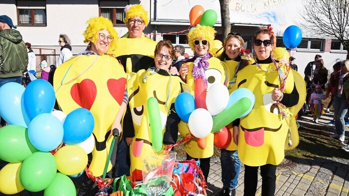 Der Faschingsumzug Wiesen 2023 war ein voller Erfolg