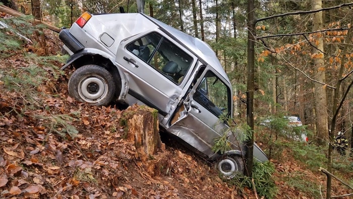 Der VW Golf des Ehepaares