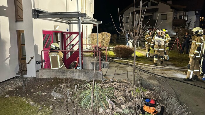 Rund 50 Florianijünger standen im Einsatz.