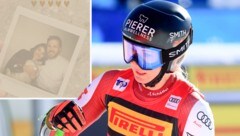 Conny Hütter (re.) äußert sich zur Liaison zwischen Stephanie Venier und Christian Walder. (Bild: GEPA, instagram.com/itsstephanievenier)