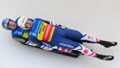 Steu/Kindl gewinnen in Oberhof. (Bild: APA/dpa/Robert Michael)