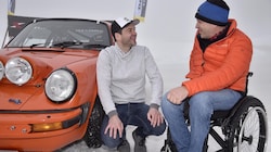 In Muhr scheint wochenlang kaum Sonne. Hier unterrichten er und Rennfahrer wie Richard Lietz  ...