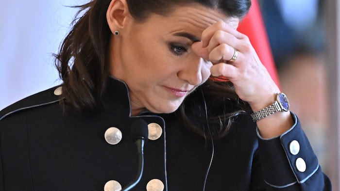 Hungary's head of state Katalin Novák had to resign.