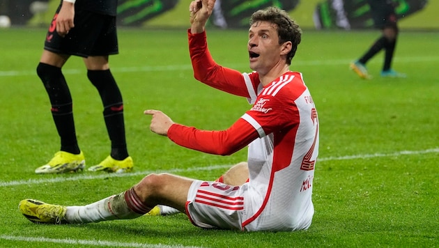 Bayern-Star Thomas Müller (Bild: Associated Press)