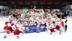Die Red Bull Hockey Juniors holten sich in Zell am See den Titel. (Bild: GEPA pictures)