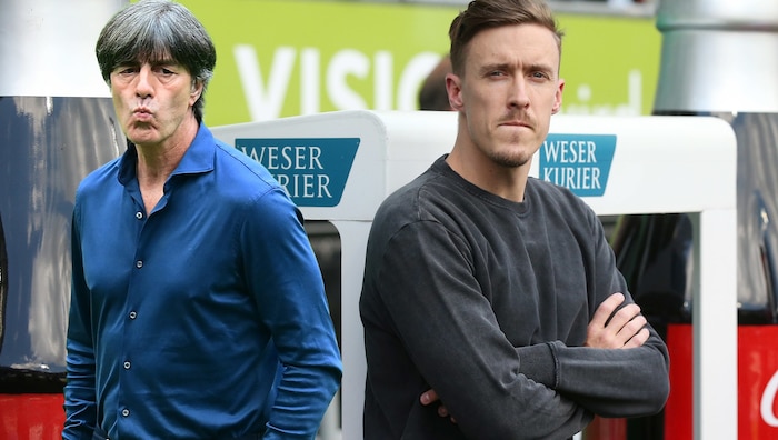 Max Kruse (re.) rechnet mit Jogi Löw ab.