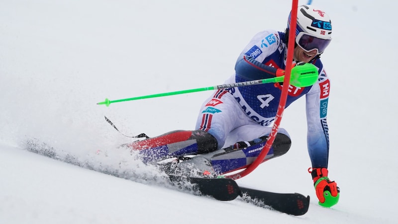 Henrik Kristoffersen (Bild: AP)