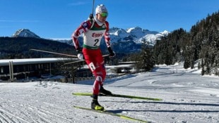 Lukas Haslinger gelingt im abschließenden Bewerb der Junioren-EM der Sprung aufs Podest. (Bild: ZVG)