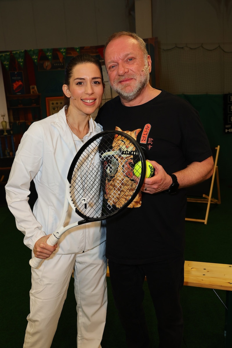 Die beiden Mimen Anna Sophie Krenn und Reinhard Nowak. (Bild: Starpix/ Alexander TUMA)