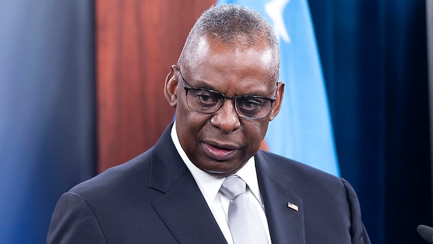 The US Secretary of Defense Lloyd Austin (Bild: AP)