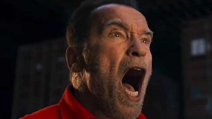 Arnold Schwarzenegger nimmt im Super-Bowl-Werbespot seinen österreichischen Akzent auf die ...
