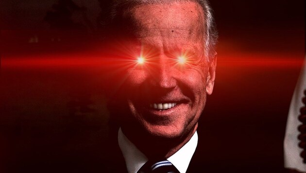 Es hieß in dem Beitrag spöttisch: „Genau so, wie wir es geplant haben.“ (Bild: twitter.com/JoeBiden)