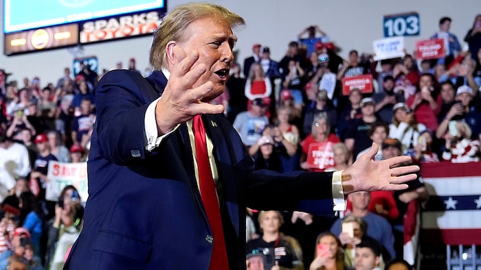 Donald Trump will seine Anhänger umarmen, die NATO-Partner der USA als Präsident aber nicht um ...