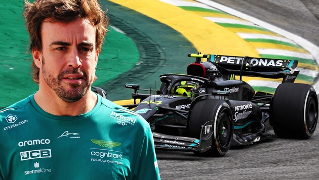 Wird Fernando Alonso (li.) der Nachfolger von Lewis Hamilton? (Bild: GEPA pictures)