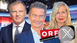ORF-General Roland Weißmann führt neue Verhaltensregeln für ORF-Stars wie Armin Wolf und Claudia Reiterer ein. (Bild: Krone KREATIV, ORF, Starpix/Tuma Alexander)